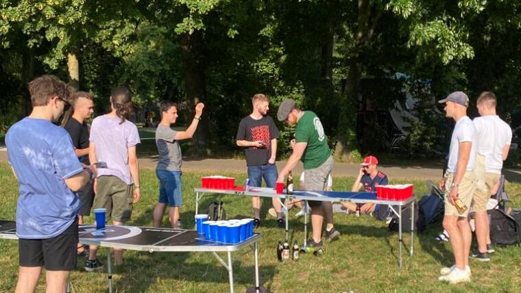 Bierpongturnier im Sommersemester 2023